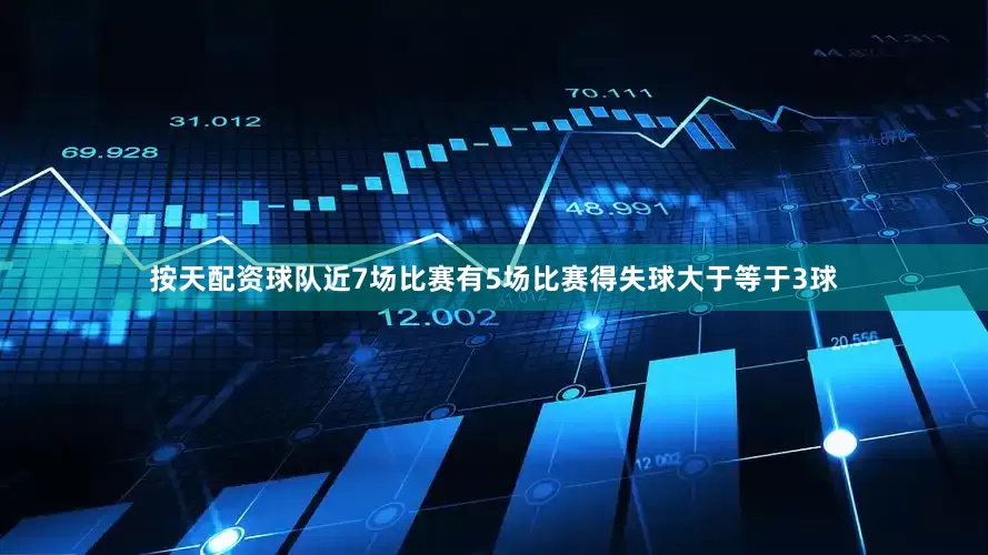 按天配资球队近7场比赛有5场比赛得失球大于等于3球